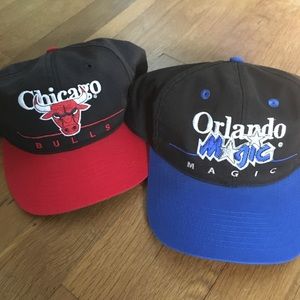 Vintage Bulls and Magic Snapbacks